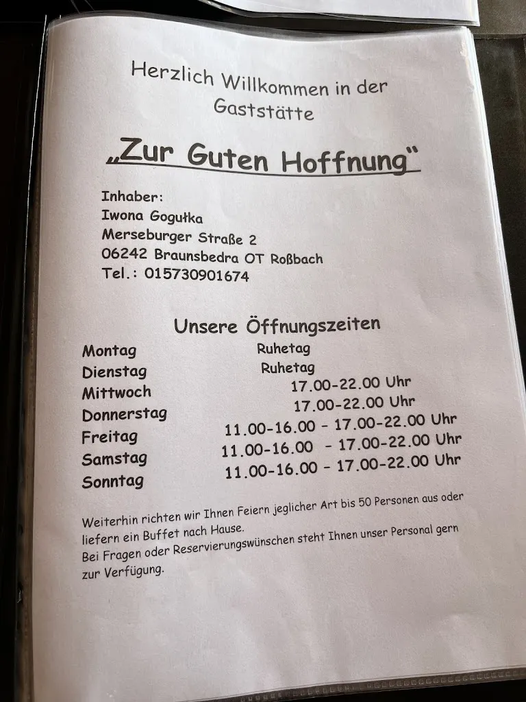 Menu_Gaststätte Zur Guten Hoffnung_Braunsbedra_image_2