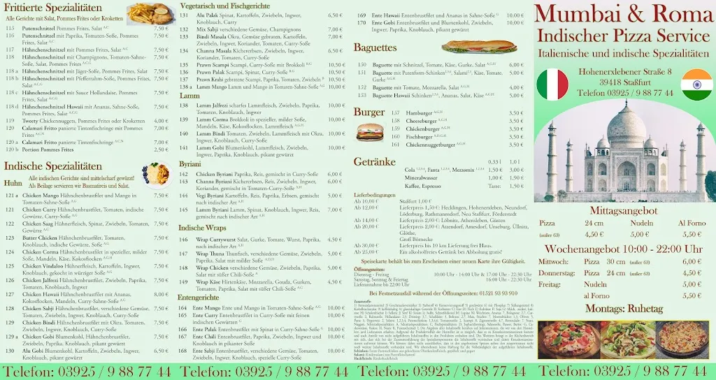 Menu_Indischer Pizzaservice Mumbai & Roma_Staßfurt_image_3