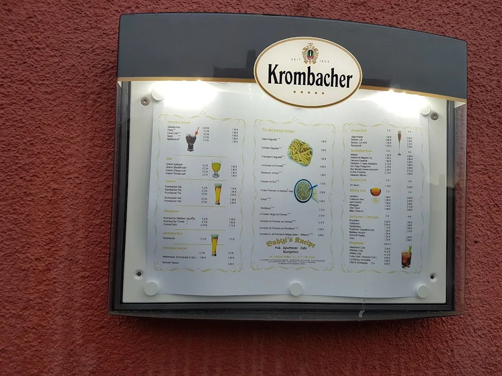 Menu_Buhtzi's Kneipe_Börde_immagine_1