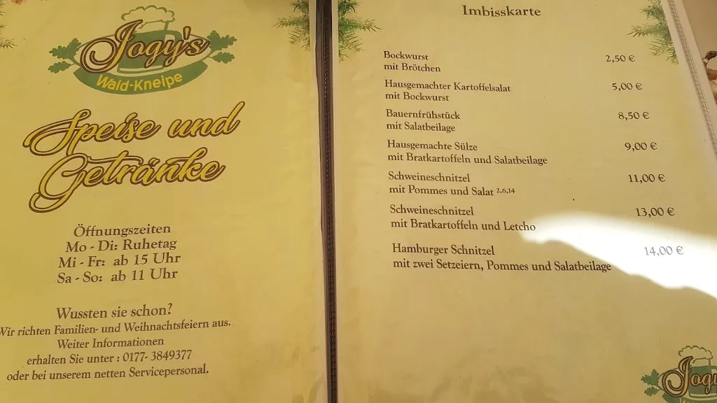 Menu_Jogys Wald-Kneipe_(Harz)_image_1