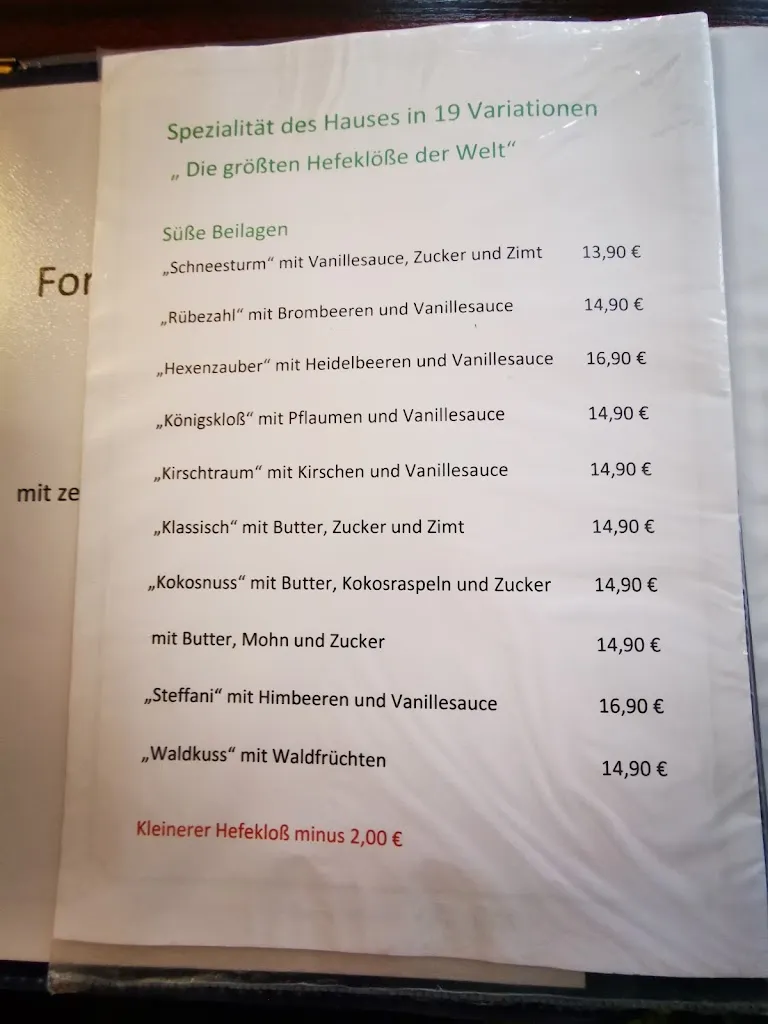 Menu_Ziegenkopf, Berggasthof und Pension_(Harz)_image_3