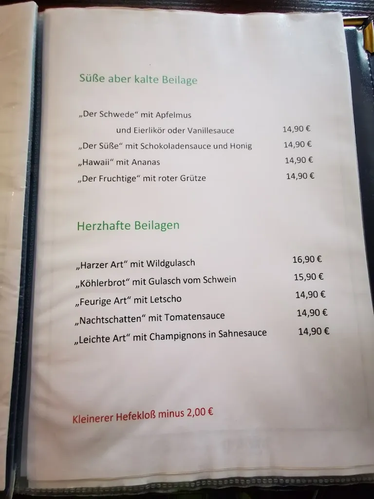 Menu_Ziegenkopf, Berggasthof und Pension_(Harz)_image_4