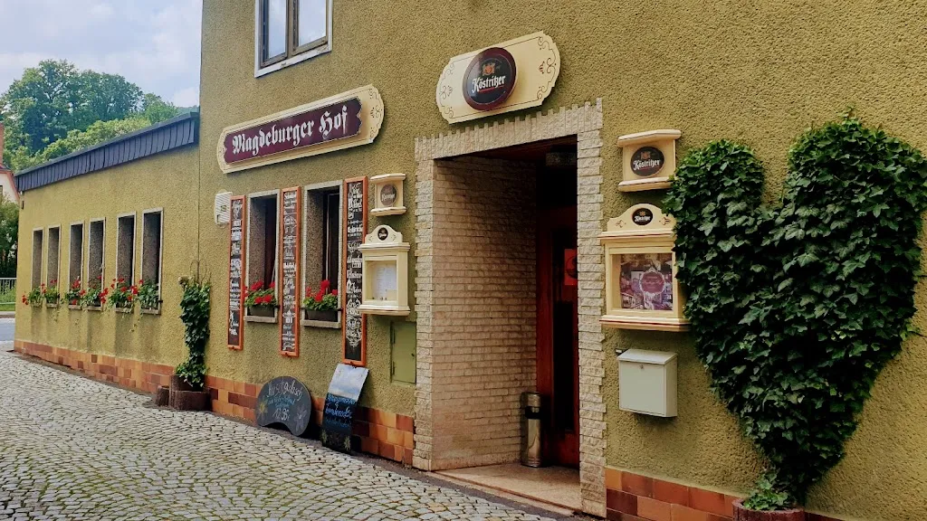 Magdeburger Hof restaurant in Blankenburg