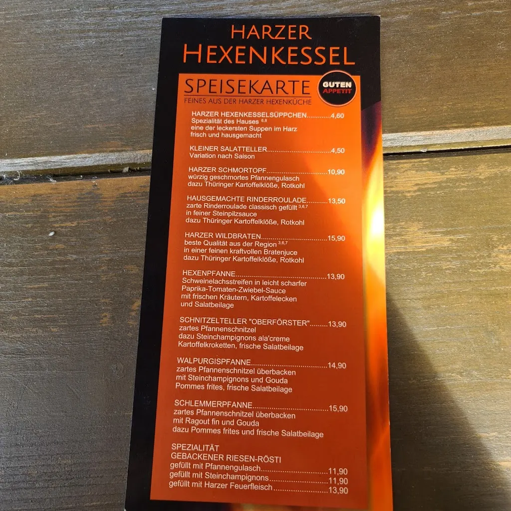 Menu_Restaurant Harzer Hexenkessel_(Harz)_image_1