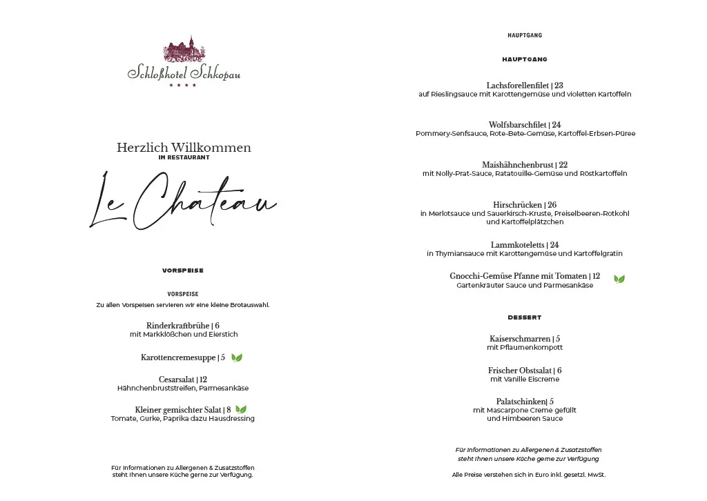 Menu_Schloß-Restaurant 