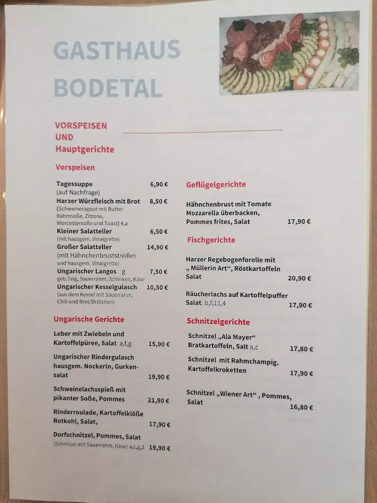 Menu_Ungarisch-Deutsches Restaurant. & Hotel_Elbingerode_immagine_1