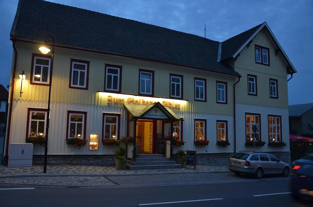 Hotel Goldener Adler restaurant in Elbingerode