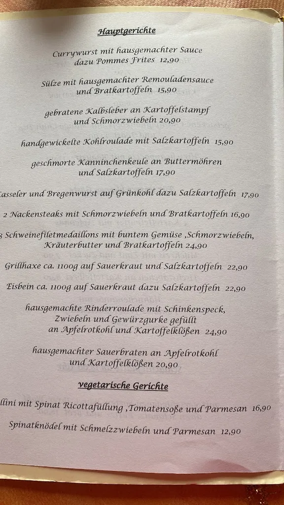 Menu_Forsthaus Todtenrode_Thale_immagine_1