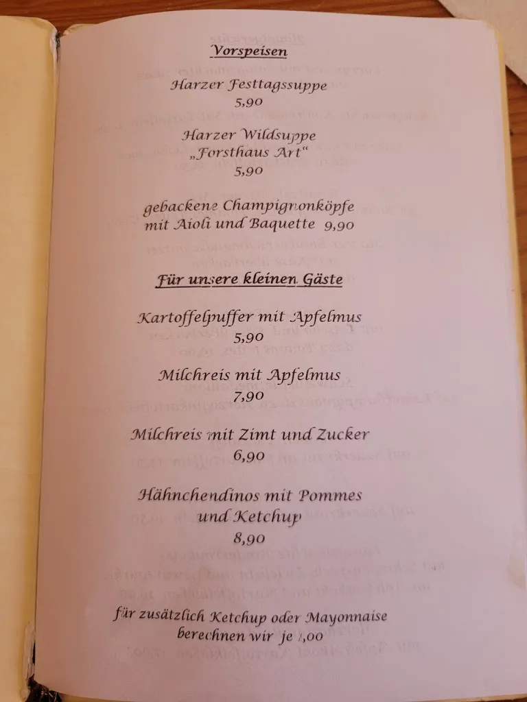 Menu_Forsthaus Todtenrode_Thale_immagine_3