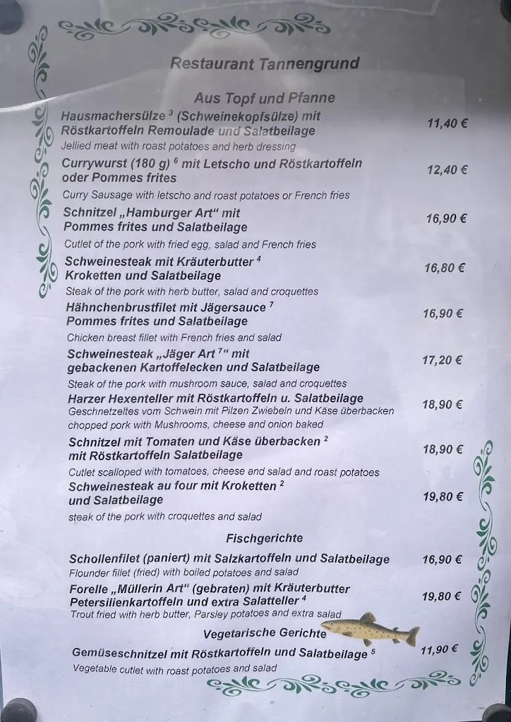 Menu_Gaststätte Tannengrund_Elbingerode_image_1