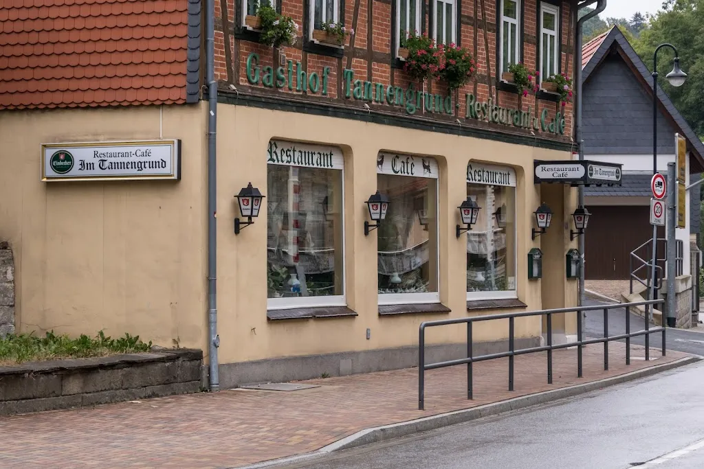 Gaststätte Tannengrund ristorante a Elbingerode