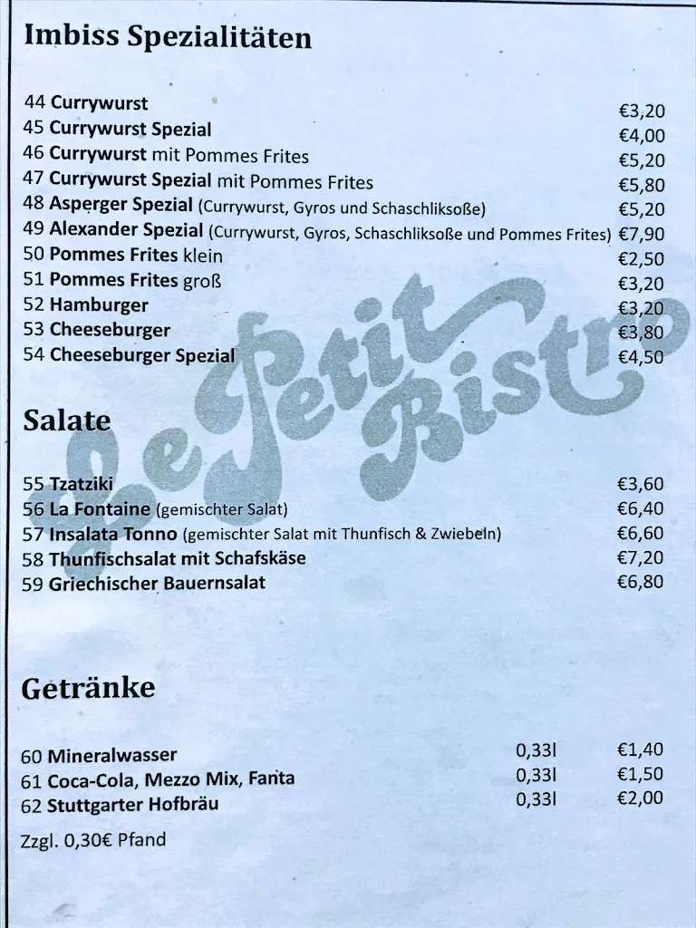 Menu_Le Petit Bistro_Asperg_image_1