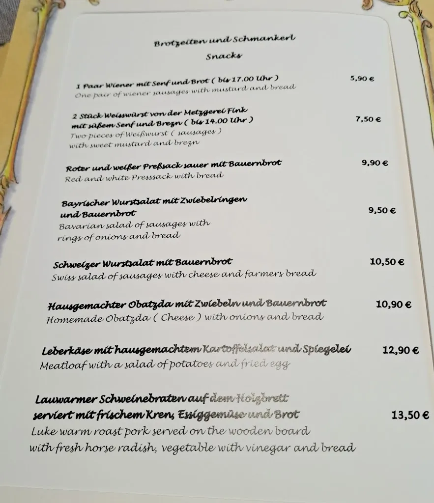 Menu_Hofbräustüberl Garmisch_Garmisch-Partenkirchen_image_1