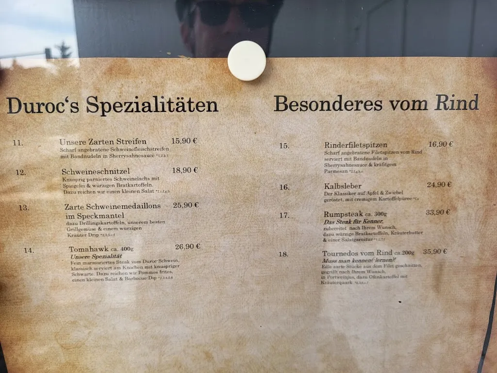 Menü_Duroc`s_Gardelegen_Bild_2