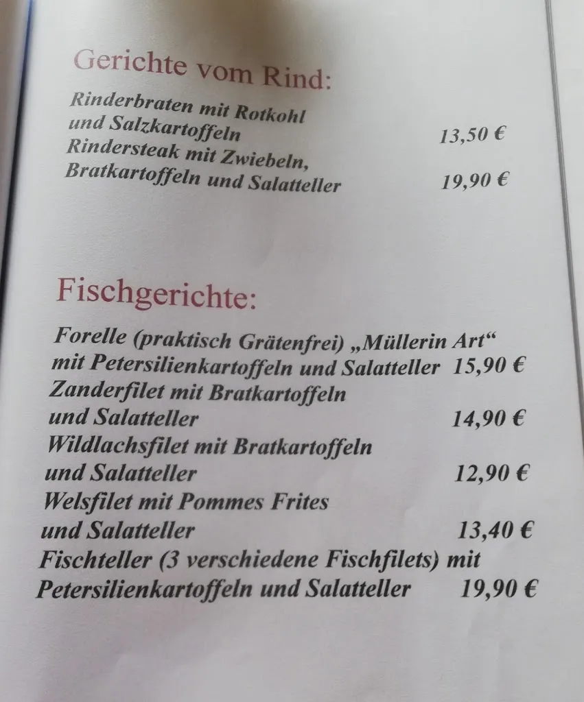 Menu_Hotel und Restaurant Treff am Schloß_Gommern_image_1