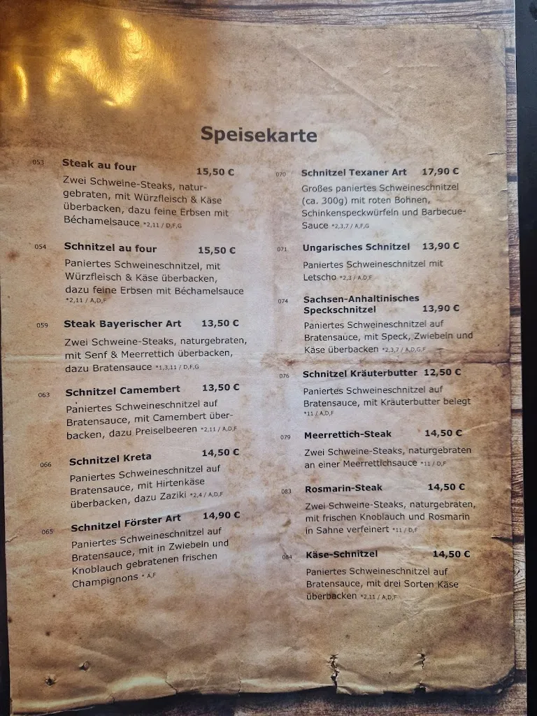 Menu_Schnitzelschmiede am Bäumchen - Christian Heiland_Weißenfels_immagine_4