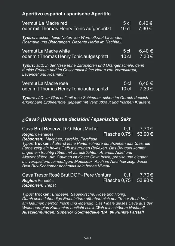 Menu_Berner und Brown, die Tapasbar im Domviertel_Magdeburg_immagine_3