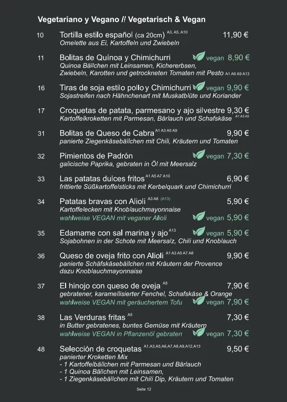 Menu_Berner und Brown, die Tapasbar im Domviertel_Magdeburg_immagine_4