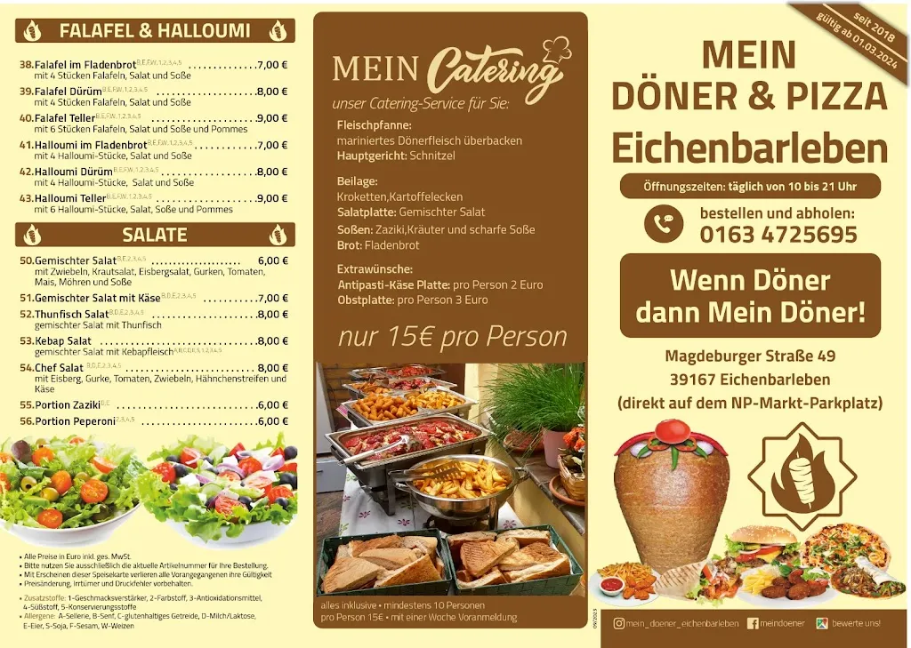 Menu_Mein Döner&Pizza_Börde_immagine_2