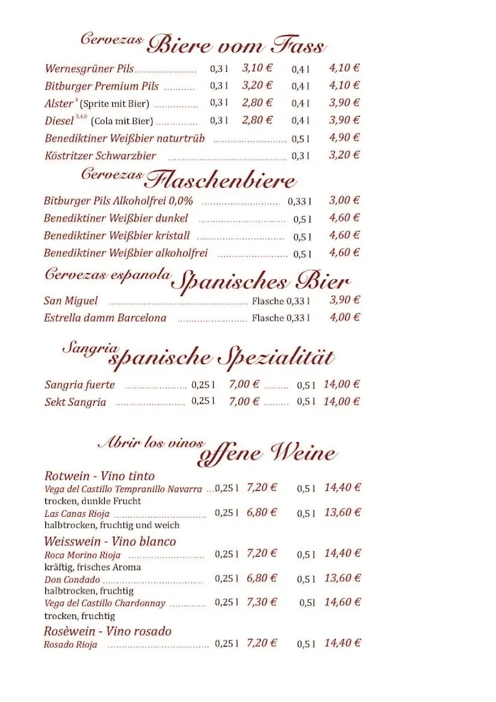 Menu_La Bodega Magdeburg_Magdeburg_image_4