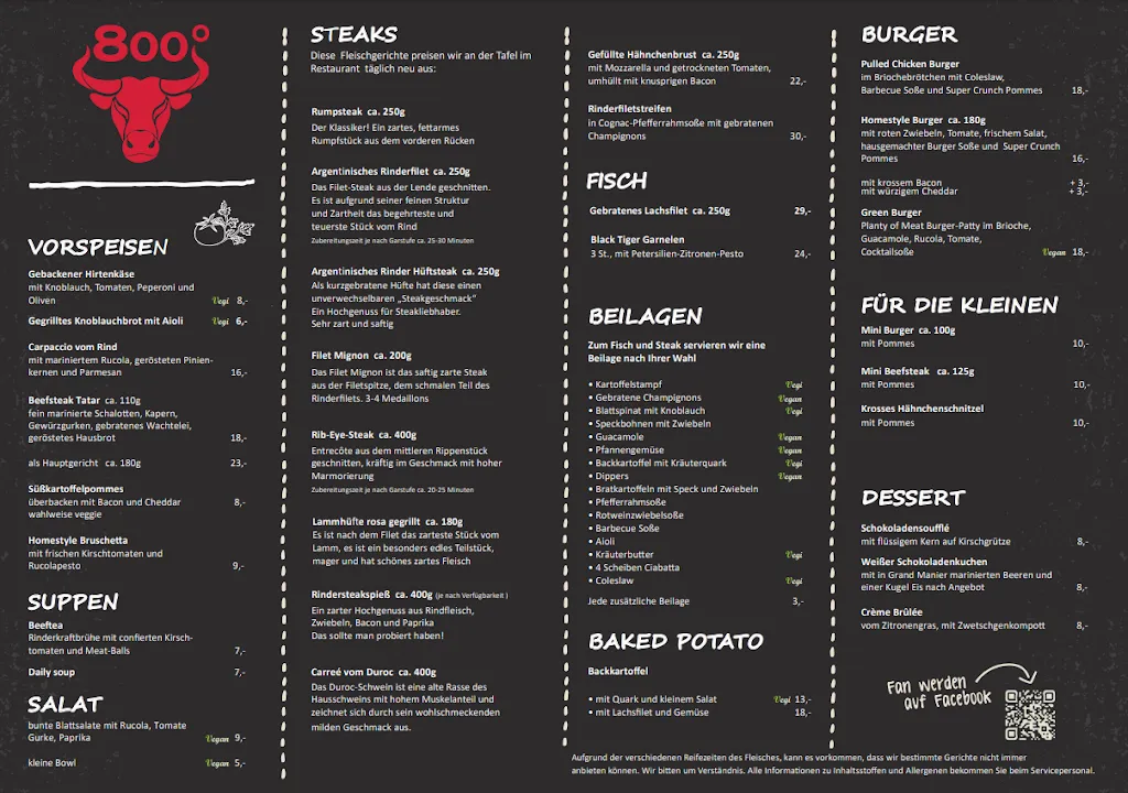 Menu_800° Halberstadt | Restaurant_Halberstadt_immagine_1