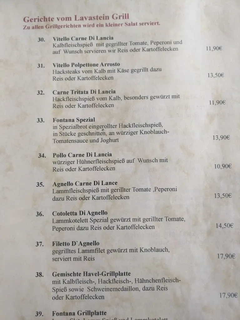 Menu_Restaurant Fontana_Havelberg_image_1