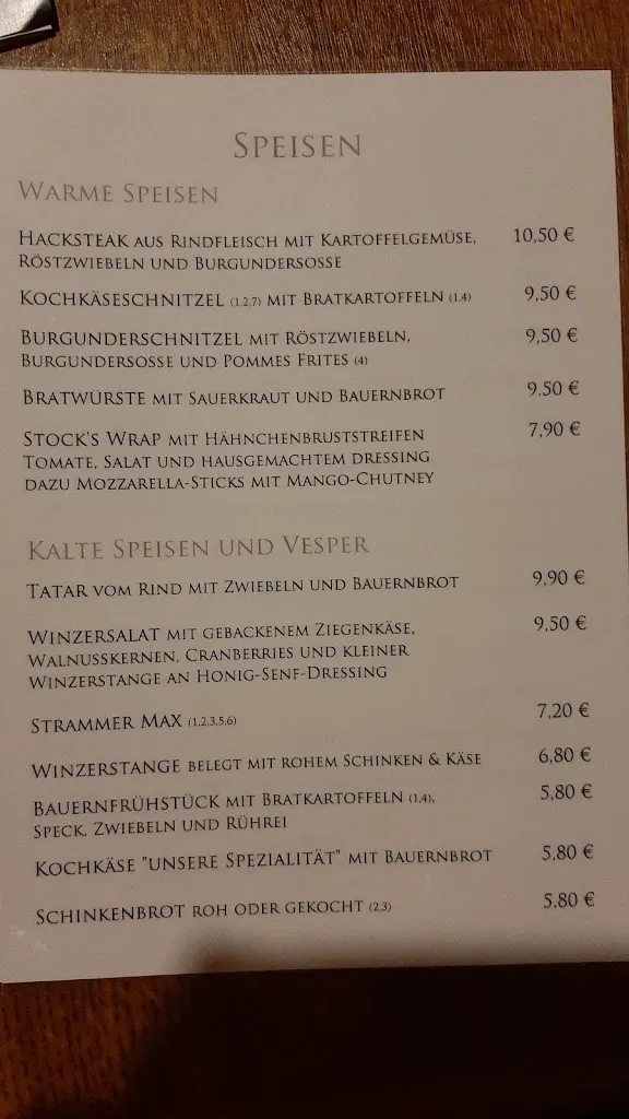 Menu_Gasthof-Weingut Zur Bretzel_Großheubach_immagine_1
