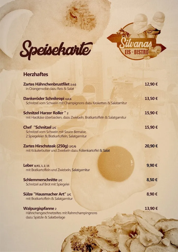 Menu_Silvana`s Eis-Bistro und Gaststätte_Harzgerode_immagine_2