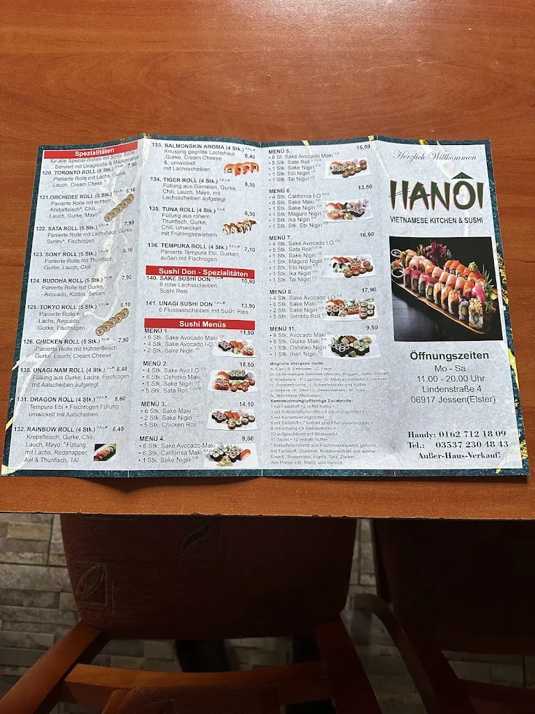 Menu_Hanoi - Vietnamse Kitchen & Sushi_(Elster)_image_3