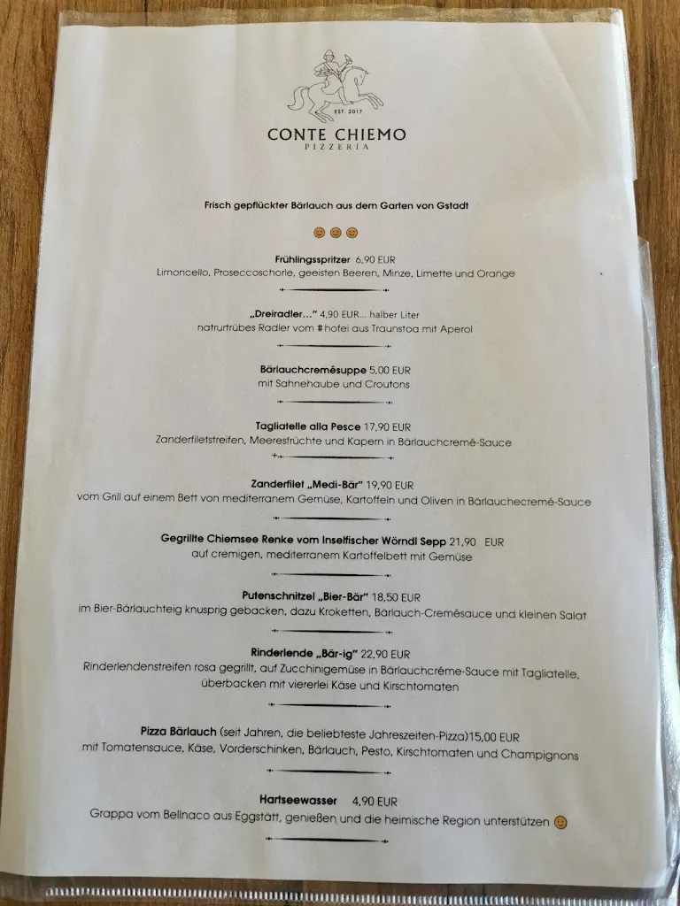 Menu_Pizzeria Conte Chiemo_Chiemsee_immagine_1
