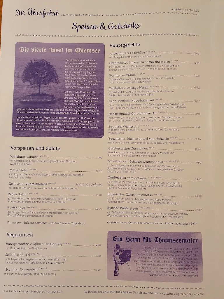 Menu_Zur Überfahrt – Bayerische Küche und Chiemseefische_Chiemsee_image_2