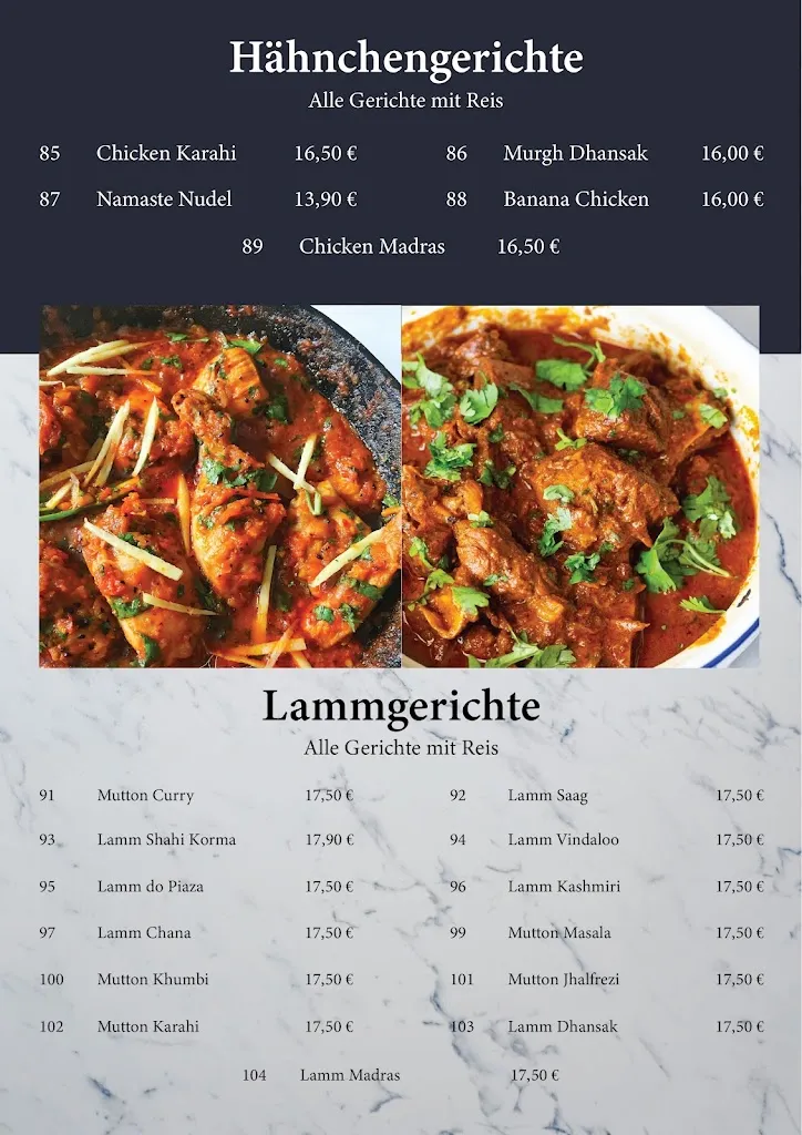 Menu_Namaste India Restaurant & Hotel_Wittenberg_image_1