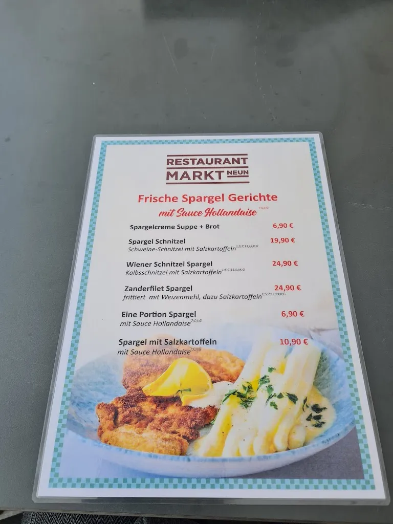 Menu_Restaurant MARKT NEUN_Wittenberg_image_2