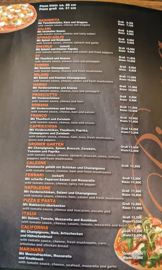 Menu_Pizzeria LIDO Lutherstadt Wittenberg_Wittenberg_immagine_3