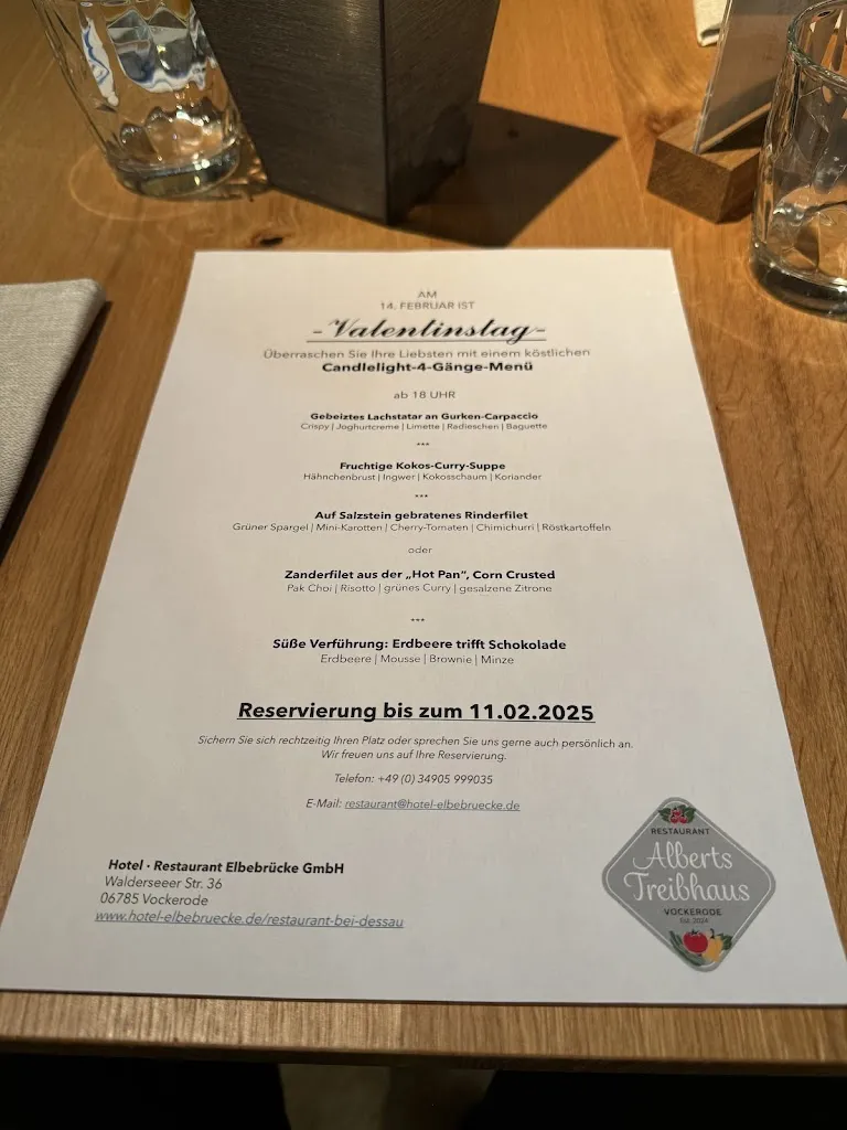 Menu_Restaurant Elbebrücke – Alberts Treibhaus_Oranienbaum-Wörlitz_image_2