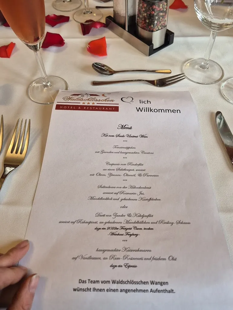 Menu_Hotel-Restaurant & Café Waldschlösschen_Wangen_image_1