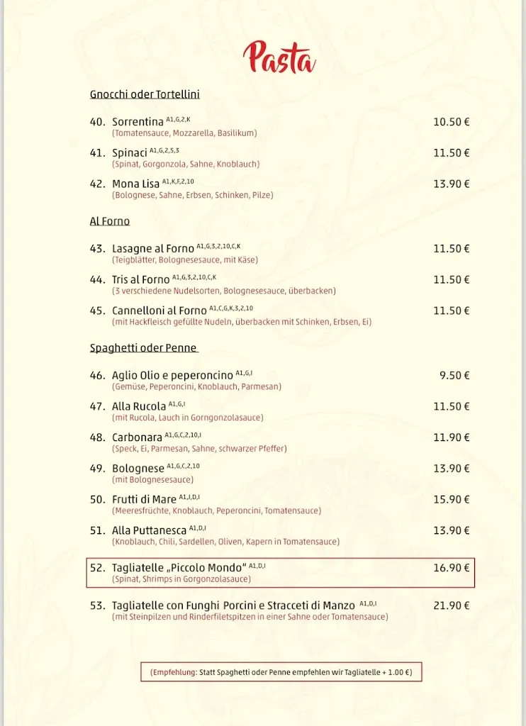 Menu_Piccolo Mondo Italienisches Restaurant_Magdeburg_image_1