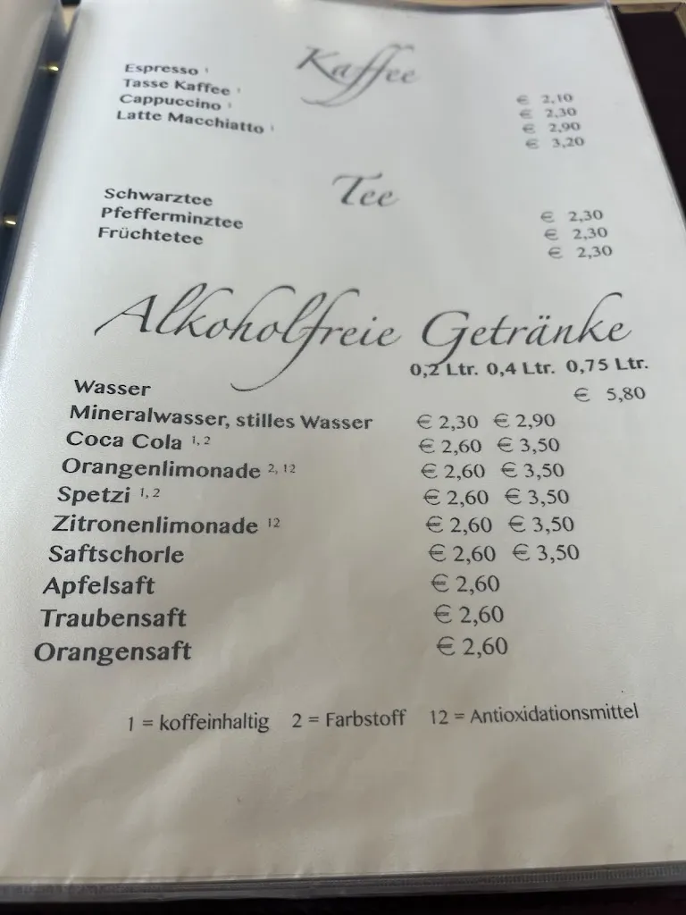 Menü_Restaurant Da Roberto_Grafenau_Bild_4