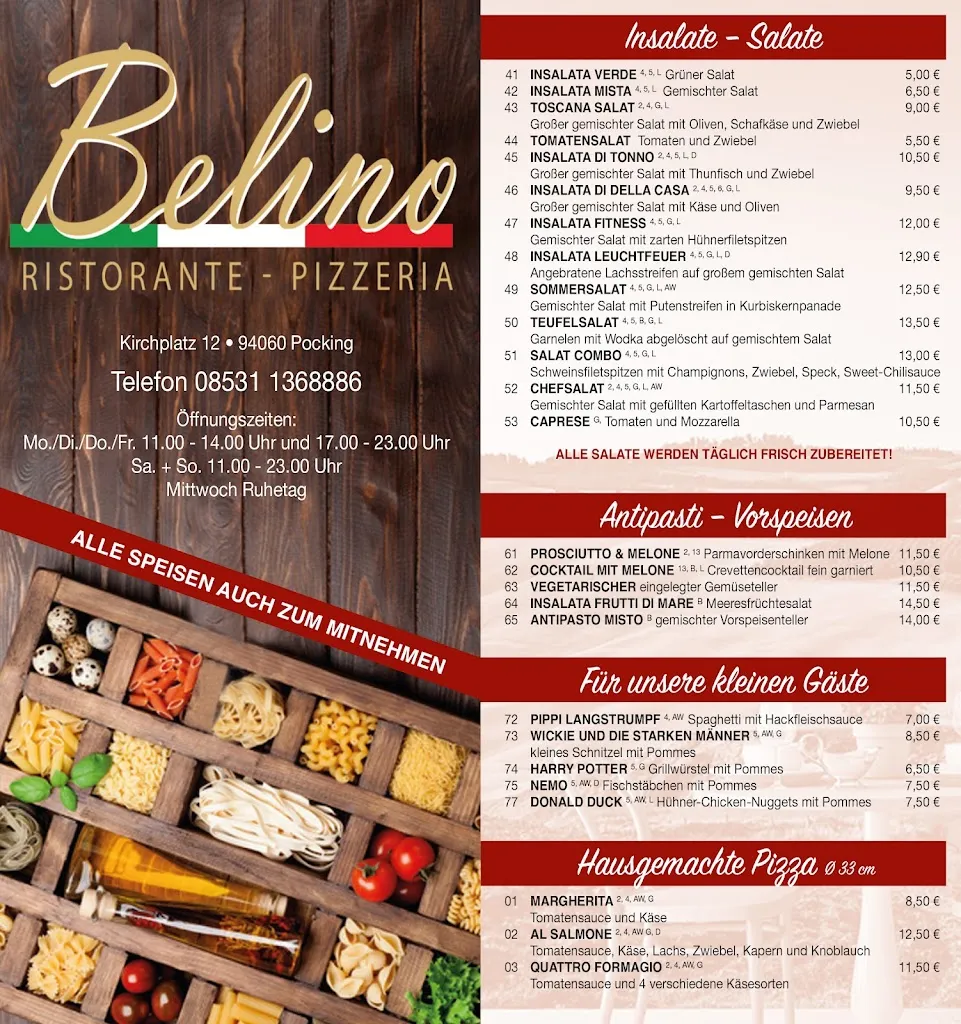 Menu_Belino - Ristorante Pizzeria_Pocking_image_4