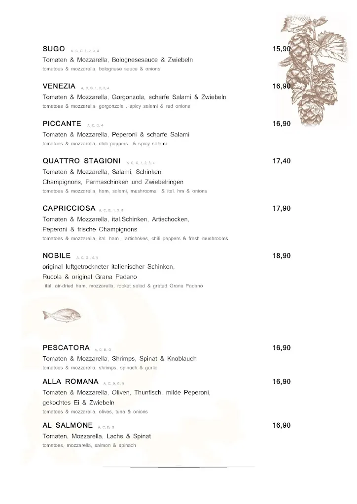 Menu_trattoria al faro_Muldestausee_image_2