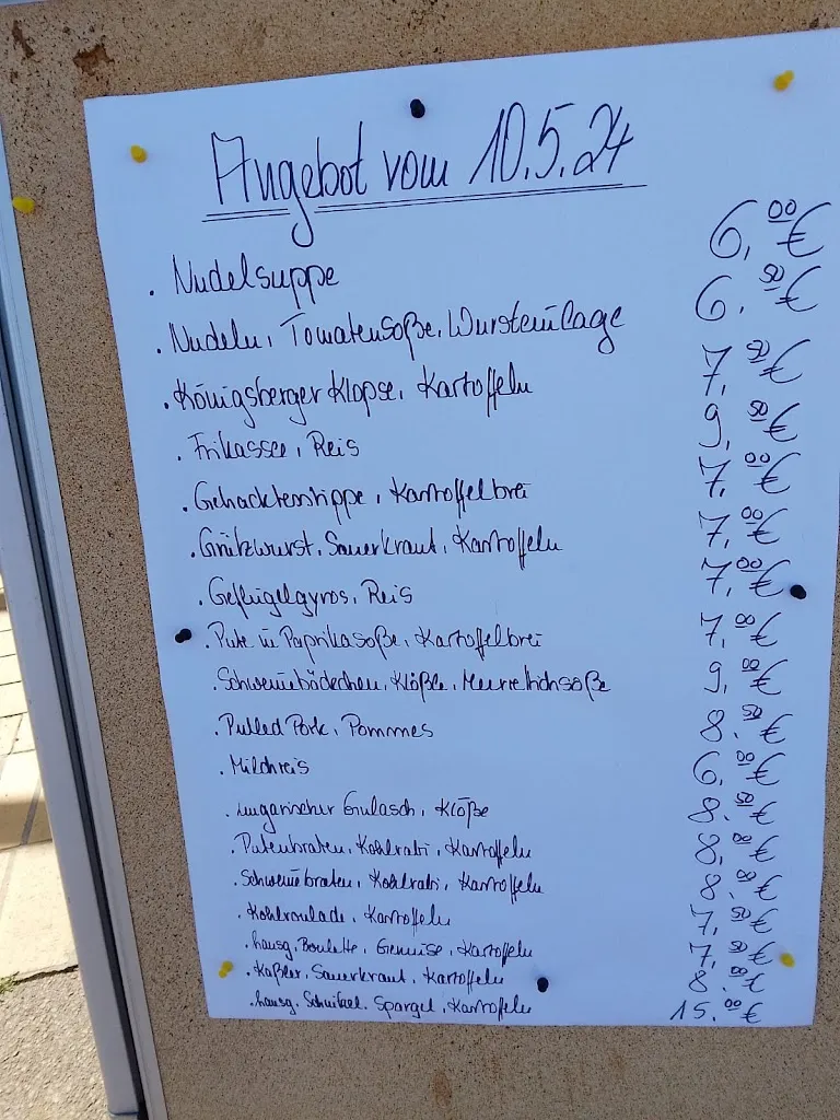 Menu_Imbiss an der Tankstelle_Quellendorf_immagine_1