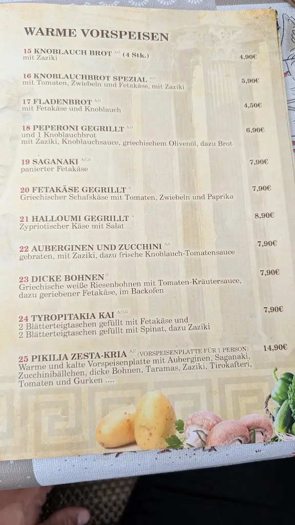 Menu_Taverne El Greco_Querfurt_immagine_1