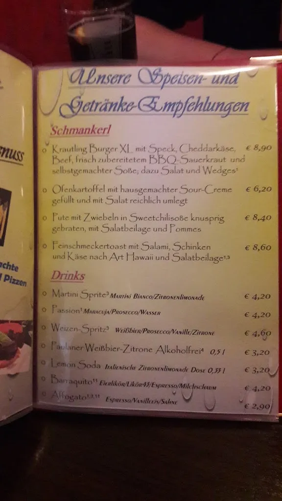 Menu_Lois Pub_Grafenau_immagine_3