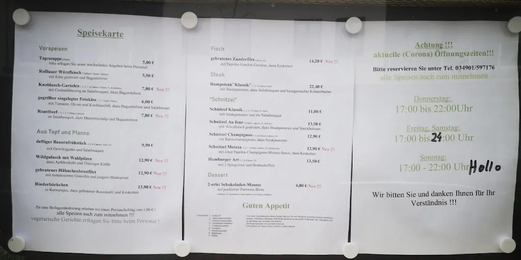Menu_Galerie Sunshine - Restaurant & Bar_Dessau-Roßlau_image_1