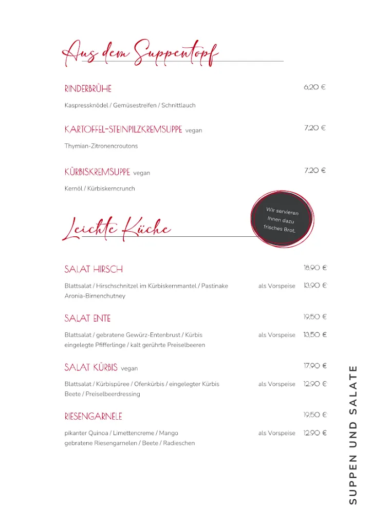 Menu_Euler Landgasthof Neuschönau_Neuschönau_immagine_1