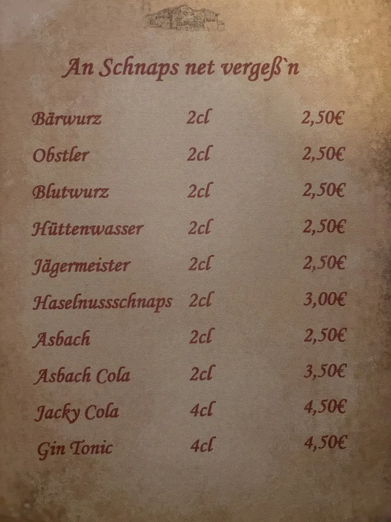 Menu_Zitzlhütte Elmberg_Grafenau_immagine_4