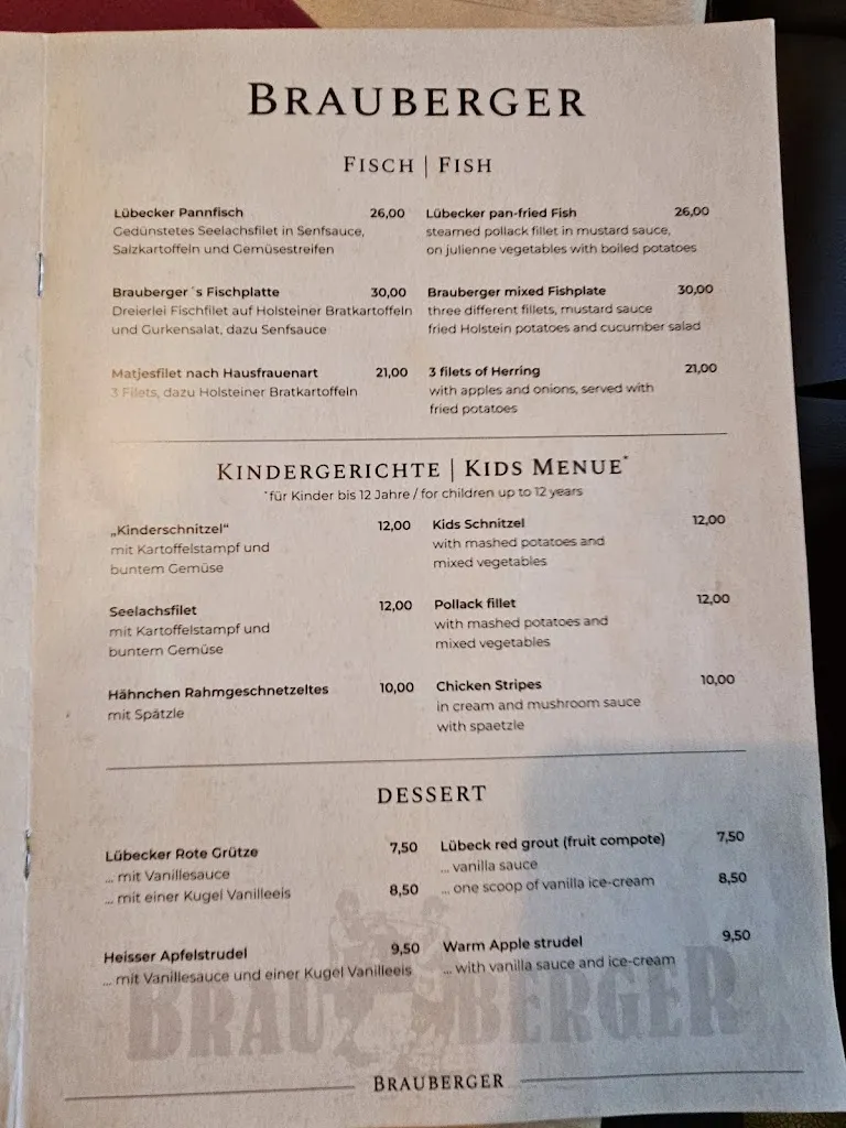 Menu_Brauberger zu Lübeck_Lübeck_immagine_1