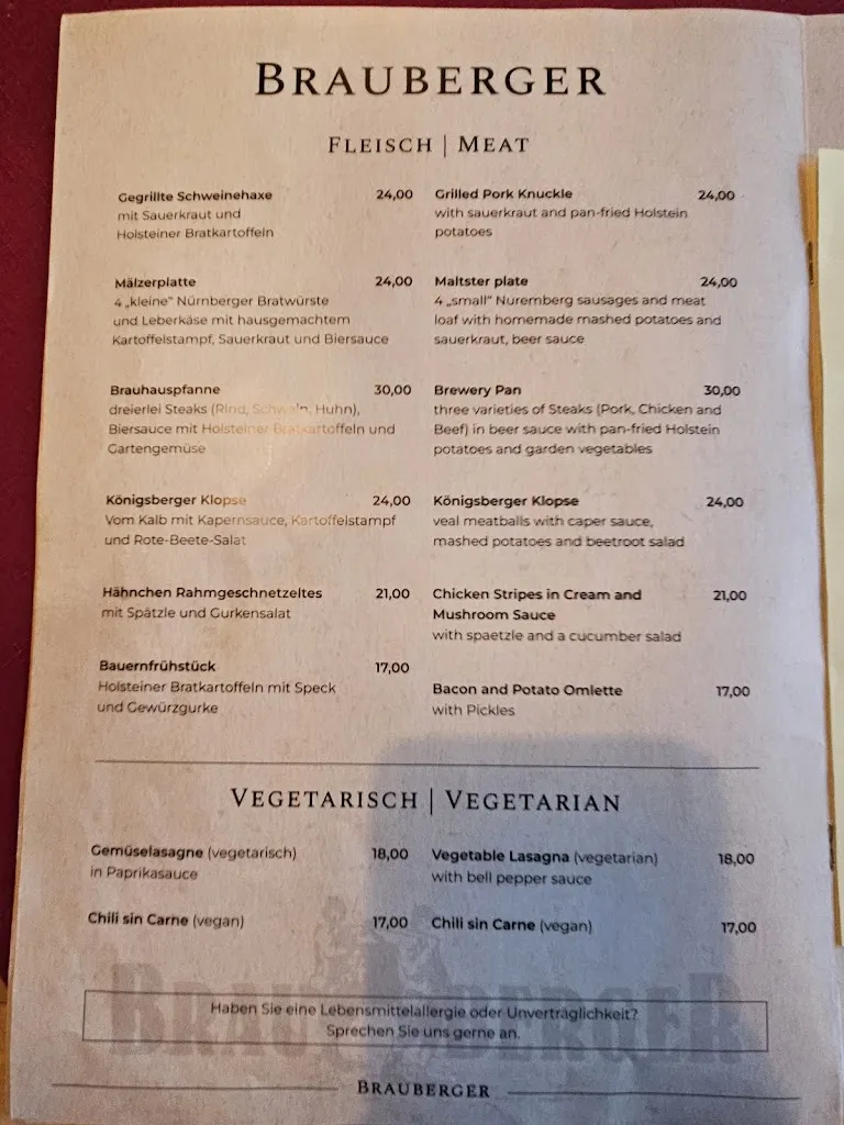 Menu_Brauberger zu Lübeck_Lübeck_immagine_2