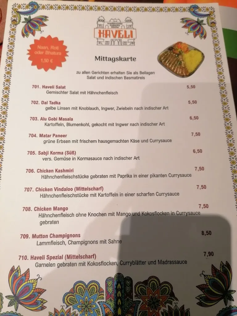 Menu_Haveli - Restaurant Wolfsburg_Wolfsburg_image_3