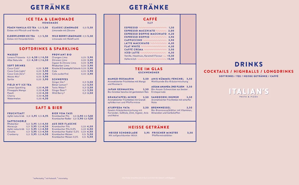 Menu_ITALIAN'S Wolfsburg_Wolfsburg_image_3